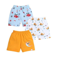Deals, Discounts & Offers on Baby Care - [Size 3 Months-6 Months] BUMZEE Baby Boys Diaper Pants/Leggings/Pyjamas Pack Of 3