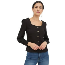 Deals and Offers on Women - Harpa Women's Regular Fit Blouse Deals, Discounts & Offers on Women - Harpa Women's Regular Fit Blouse