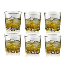 Deals and Offers on - Pasabahce Karat Whisky Glass Set, 300ml, Set of 6, Clear Deals, Discounts & Offers on - Pasabahce Karat Whisky Glass Set, 300ml, Set of 6, Clear
