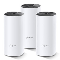 Deals and Offers on - TP-Link Deco M4 Whole Home Mesh Wi-Fi System, Seamless Roaming and Speedy (AC1200), Work with Amazon Echo/Alexa, Router and Wi-Fi Booster, Parent Control Router, Pack of 3 Deals, Discounts & Offers on - TP-Link Deco M4 Whole Home Mesh Wi-Fi System, Seamless Roaming and Speedy (AC1200), Work with Amazon Echo/Alexa, Router and Wi-Fi Booster, Parent Control Router, Pack of 3
