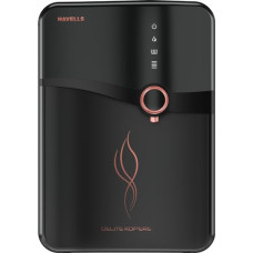 Deals and Offers on - Havells Delite Kop'ere Water Purifier (Black), RO+UV+pH Balance, 7 Stages, 6.5L Stainless Steel Tank,Copper+Zinc+Minerals, Suitable Deals, Discounts & Offers on - Havells Delite Kop'ere Water Purifier (Black), RO+UV+pH Balance, 7 Stages, 6.5L Stainless Steel Tank,Copper+Zinc+Minerals, Suitable