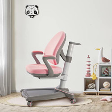 Deals and Offers on Furniture - Green Soul Scholar Kids Ergonomic & Multi Adjustable Childrens Mesh Study Chair with Footrest & Sit-Brake Castors (Pink) Deals, Discounts & Offers on Furniture - Green Soul Scholar Kids Ergonomic & Multi Adjustable Childrens Mesh Study Chair with Footrest & Sit-Brake Castors (Pink)