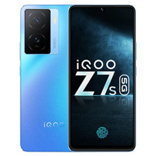 Deals, Discounts & Offers on Electronics - [For OneCard Credit Card.] iQOO Z7s 5G by vivo (Norway Blue, 6GB RAM, 128GB Storage) | Ultra Bright AMOLED Display | Snapdragon 695 5G 6nm Processor | 64 MP OIS Ultra Stable Camera | 44WFlashCharge