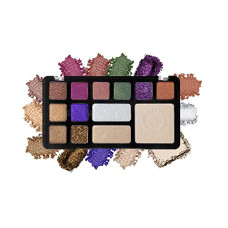 Deals and Offers on Beauty Care - Colors Queen Professional Make Up 10 in 1 Eye Shadow Palette | Shimmer Matte Eye Shadow Palette | Multicolored (02) Deals, Discounts & Offers on Beauty Care - Colors Queen Professional Make Up 10 in 1 Eye Shadow Palette | Shimmer Matte Eye Shadow Palette | Multicolored (02)