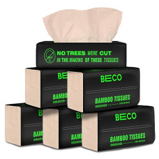 Deals and Offers on - Beco Bamboo Super Soft Facial Tissue 100 Pulls (Pack of 6), 600 Pulls 2 ply 100% Natural and Ecofriendly Deals, Discounts & Offers on - Beco Bamboo Super Soft Facial Tissue 100 Pulls (Pack of 6), 600 Pulls 2 ply 100% Natural and Ecofriendly