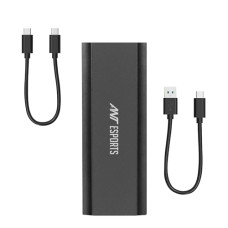 Deals and Offers on - Ant Esports AENE201 M.2 NGFF & NVMe SSD Enclosure USB 3.1 I Aluminum Enclosure Support Max 4TB with UASP Black Deals, Discounts & Offers on - Ant Esports AENE201 M.2 NGFF & NVMe SSD Enclosure USB 3.1 I Aluminum Enclosure Support Max 4TB with UASP Black