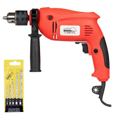 Deals and Offers on Home Improvement - WONDERCUT WC-ED13-R Impact Drill Machine Reversible Hammer Driver Variable Speed Screwdriver With Free 5Pc Masonry Bit Combo (13MM 650W) Deals, Discounts & Offers on Home Improvement - WONDERCUT WC-ED13-R Impact Drill Machine Reversible Hammer Driver Variable Speed Screwdriver With Free 5Pc Masonry Bit Combo (13MM 650W)