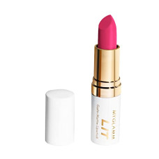 Deals, Discounts & Offers on Beauty Care - MyGlamm LIT Satin Matte Lipstick-Desperate Housewives (Purple)-4.5 gm | 3D Satin Matte Finish | Long Lasting Lipstick | Cruelty-Free Lipstick