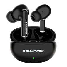 Deals, Discounts & Offers on Headphones - Blaupunkt BTW100 LITE Truly Wireless Bluetooth Earbuds I HD Sound I Gaming Mode I Low Latency I 30H Playtime* I TurboVolt Charging I BT Version 5.3 I Intuitive Touch Controls (Black)