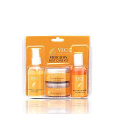 Deals and Offers on Health & Personal Care - VLCC Pedi Glow Foot Care Kit - 100 g + 200 ml | Keeps Your Feet Clear, Soft, and Smooth | A combo of Foot cream, Foot scrub, Foot cleanser & Foot spray. Deals, Discounts & Offers on Health & Personal Care - VLCC Pedi Glow Foot Care Kit - 100 g + 200 ml | Keeps Your Feet Clear, Soft, and Smooth | A combo of Foot cream, Foot scrub, Foot cleanser & Foot spray.