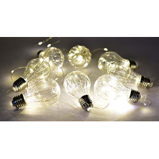 Deals and Offers on - Tu Casa DW-436 - LED Copper Wire Regular Bulb Shape Decorative String Light - 8 Bulb - 3 Mtrs (DW-437) Deals, Discounts & Offers on - Tu Casa DW-436 - LED Copper Wire Regular Bulb Shape Decorative String Light - 8 Bulb - 3 Mtrs (DW-437)