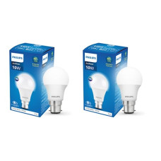 Deals, Discounts & Offers on  - Philips Ace Saver 10W B22 LED Bulb,900lm, Cool Day Light, Pack of 2