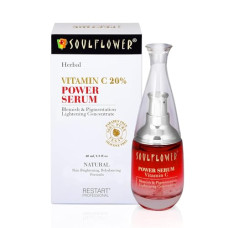 Deals and Offers on - Soulflower 20% Vitamin C Face Serum For Glowing Skin, Reduces Dark Spots, Pigmentation & Dull Skin with Hyaluronic Acid, Saffron, Grapeseed, Licorice & Green Tea | Men & Women | 40ml Deals, Discounts & Offers on - Soulflower 20% Vitamin C Face Serum For Glowing Skin, Reduces Dark Spots, Pigmentation & Dull Skin with Hyaluronic Acid, Saffron, Grapeseed, Licorice & Green Tea | Men & Women | 40ml