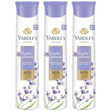 Deals, Discounts & Offers on Beauty Care - Yardley London English Lavender Refreshing Deodorant Body Spray For Women, 150ml (Pack of 3)