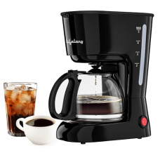 Deals, Discounts & Offers on  - Lifelong Drip Coffee Maker for 5 Cups - Coffee Machine with Water Level Indicator, 750ml Borosilicate Carafe Glass Jar of 600W- Detachable Coffee Filter- Coffee Maker Machine