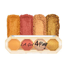 Deals and Offers on Beauty Care - L.A.Girl- 4Play Eyeshadow - Juicy | Formulated with matte, shimmer and foil finishes | Highly pigmented and easy to apply | 3.2 gm Deals, Discounts & Offers on Beauty Care - L.A.Girl- 4Play Eyeshadow - Juicy | Formulated with matte, shimmer and foil finishes | Highly pigmented and easy to apply | 3.2 gm