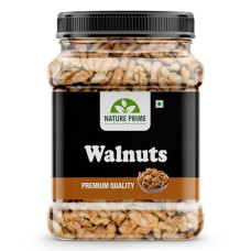 Deals, Discounts & Offers on  - Nature Prime Natural and Premium Dried California Walnut whole Akrot Giri Without Shell Akhrot Giri Sabut Low Calorie Nut | 0g Trans Fat & Cholesterol Free (400 gram)