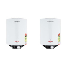 Deals and Offers on - Crompton Arno Neo 15-L 5 Star Rated Storage Water Heater with Advanced 3 Level Safety (White) (Pack of 2) Deals, Discounts & Offers on - Crompton Arno Neo 15-L 5 Star Rated Storage Water Heater with Advanced 3 Level Safety (White) (Pack of 2)