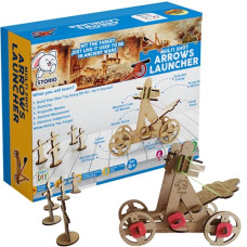 Deals and Offers on - Storio Arrow Launcher STEM DIY Fun Toy for Kids 6 to 14, Best Birthday Gift Toy Deals, Discounts & Offers on - Storio Arrow Launcher STEM DIY Fun Toy for Kids 6 to 14, Best Birthday Gift Toy