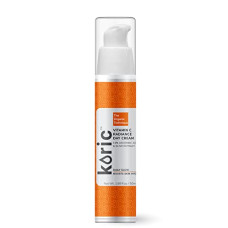 Deals and Offers on - Koric Daily Glow Vitamin C Radiance Day Cream, Nourishes, hydrateing, Brightens & Evens Skin Tone & Sun Protection SPF 35 with 10% Ascorbic Acid & Olive Extract, pH 5.0 Deals, Discounts & Offers on - Koric Daily Glow Vitamin C Radiance Day Cream, Nourishes, hydrateing, Brightens & Evens Skin Tone & Sun Protection SPF 35 with 10% Ascorbic Acid & Olive Extract, pH 5.0