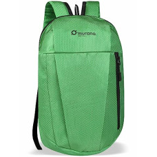 Deals, Discounts & Offers on Backpacks - Murano Louis 10ltr Small Casual daybackpack/Office & Travel Bag/School Bag/College Bag/Men/Women/Girl/Boy (Green)