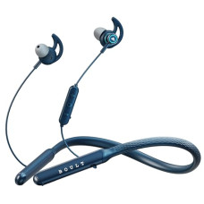 Deals, Discounts & Offers on Headphones - Boult Audio Curve Max Bluetooth Earphones with 100H Playtime, Clear Calling ENC Mic, Dual Device Connectivity, Lowest Latency Gaming, 13mm Bass Driver, Made in India Neckband Wireless Earphone (Blue)
