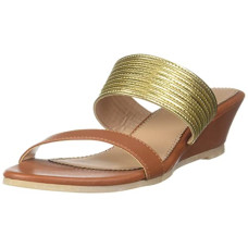 Deals, Discounts & Offers on  - Bata Women's Erika Mule E Light Brown Slipper-5 Kids UK (6713272)
