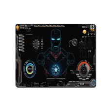 Deals, Discounts & Offers on  - Ryca Superhero Schematics Wallpaper Printed Matt Finished Anti-Skid Non-Slip Rubber Base Mouse Pad/Desk Pad