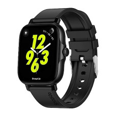 Deals and Offers on Electronics - SnapUp Turbo Bluetooth Calling Smartwatch with Snap Sync, 1.85 Prima 2.5D Curved Display, 450 Nits Brightness, Health Tracker, Custom Smart Watch Faces & Rotating Functional Crown - Black Deals, Discounts & Offers on Electronics - SnapUp Turbo Bluetooth Calling Smartwatch with Snap Sync, 1.85 Prima 2.5D Curved Display, 450 Nits Brightness, Health Tracker, Custom Smart Watch Faces & Rotating Functional Crown - Black