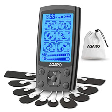 Deals and Offers on - AGARO Dual Channel TENS Massager TM2421 24 Modes, 20 Intensity Levels, Rechargeable, Muscle/Nerve Stimulator Deals, Discounts & Offers on - AGARO Dual Channel TENS Massager TM2421 24 Modes, 20 Intensity Levels, Rechargeable, Muscle/Nerve Stimulator