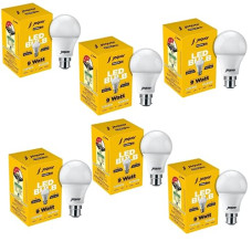 Deals and Offers on - Jaquar PRIMA 9W B22 LED BULB | 9 WATT COOL WHITE B22 BASE LED BULB (PACK OF 6) Deals, Discounts & Offers on - Jaquar PRIMA 9W B22 LED BULB | 9 WATT COOL WHITE B22 BASE LED BULB (PACK OF 6)
