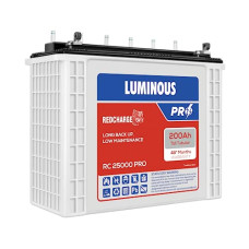 Deals and Offers on - Luminous Red Charge RC 25000 PRO 200 Ah/12V Recyclable Tall Tubular Inverter Battery Deals, Discounts & Offers on - Luminous Red Charge RC 25000 PRO 200 Ah/12V Recyclable Tall Tubular Inverter Battery