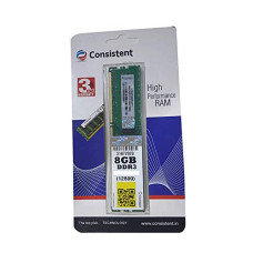 Deals and Offers on - Consistent 8GB DDR3 1600MHz Desktop RAM (Memory) U-DIMM | Long-DIMM | DT PC3-1600 Single Channel Memory with 3 Years Manufacturer Warranty (Made in India) Deals, Discounts & Offers on - Consistent 8GB DDR3 1600MHz Desktop RAM (Memory) U-DIMM | Long-DIMM | DT PC3-1600 Single Channel Memory with 3 Years Manufacturer Warranty (Made in India)