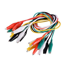 Deals and Offers on - Techleads Double Ended Crocodile Clips Cable Alligator Clips Wire Testing (10 Pieces, 50Cm) Deals, Discounts & Offers on - Techleads Double Ended Crocodile Clips Cable Alligator Clips Wire Testing (10 Pieces, 50Cm)