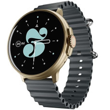 Deals and Offers on - Ambrane 1.39'' LucidDisplay, Premium Aesthetics, Bluetooth Calling Round SmartWatch, Functional Crown, 500 NITS Brightness, 100+ Sports Mode with IP68, 100+ Watch Faces (Rush, Black) Deals, Discounts & Offers on - Ambrane 1.39'' LucidDisplay, Premium Aesthetics, Bluetooth Calling Round SmartWatch, Functional Crown, 500 NITS Brightness, 100+ Sports Mode with IP68, 100+ Watch Faces (Rush, Black)