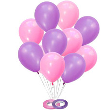 Deals and Offers on - AMFIN 10 Inch (Pack of 50) Metallic Balloons Light Purple & Light Pink for Birthday Decoration, Decoration Deals, Discounts & Offers on - AMFIN 10 Inch (Pack of 50) Metallic Balloons Light Purple & Light Pink for Birthday Decoration, Decoration