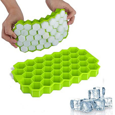 Deals and Offers on - E-COSMOS Ice Cube Tray Silicone for Freezer Honeycomb 37 Cavity Ice Cube Mould Flexible Tray for Freezer, Chocolate Cake Maker, Ice Trays Deals, Discounts & Offers on - E-COSMOS Ice Cube Tray Silicone for Freezer Honeycomb 37 Cavity Ice Cube Mould Flexible Tray for Freezer, Chocolate Cake Maker, Ice Trays