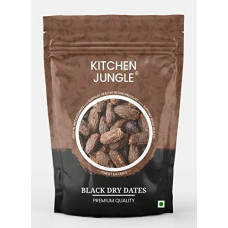 Deals, Discounts & Offers on  - Kitchen Jungle Black Dry Dates 1 KG Brown/Sukha Khajoor (Kala Chuara) Kharik