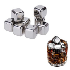 Deals and Offers on - SYGA Stainless Steel Whiskey Stones Ice Cubes Reusable Deals, Discounts & Offers on - SYGA Stainless Steel Whiskey Stones Ice Cubes Reusable