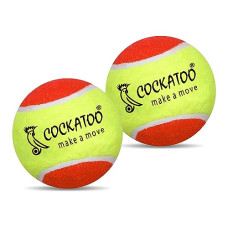 Deals, Discounts & Offers on  - Cockatoo Rubber Cricket Tennis Ball, Construction of Tennis Ball for Cricket for Optimal Performance,Suitable
