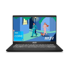 Deals, Discounts & Offers on Laptops - MSI Modern 15, Intel 12th Gen. i3-1215U, 40CM FHD 60Hz Laptop (8GB/512GB NVMe SSD/Windows 11 Home/Intel UHD Graphics/Classic Black/1.7Kg), B12M-613IN