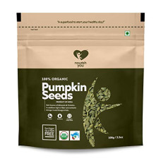 Deals, Discounts & Offers on  - NOURISH YOU Organic Pumpkin Seeds 100 gm (Each) | Raw Pumpkin Seeds Protein and Fiber Rich Superfood | Healthy Snack Immunity Booster (Pack of 1)