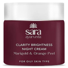 Deals and Offers on Beauty Care - Sara Clarity Brightening Night Cream For Revitalize & Brighten Skin | Suitable For Oily Skin, 40gm Deals, Discounts & Offers on Beauty Care - Sara Clarity Brightening Night Cream For Revitalize & Brighten Skin | Suitable For Oily Skin, 40gm