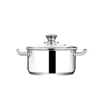 Deals and Offers on - KITCHENOVO Croma Stainless Steel Casserole, 18 CM Deals, Discounts & Offers on - KITCHENOVO Croma Stainless Steel Casserole, 18 CM