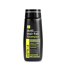 Deals, Discounts & Offers on  - Ustraa Anti Hair Fall Shampoo 250ml - Clinically tested to reduce hairfall by 64%, Dermatologically Tested, With Apple Cider Vinegar, Strengthens Hair & Cleans Scalp to Prevent Hairfall, No Sulphates, No Parabens, No Mineral Oil
