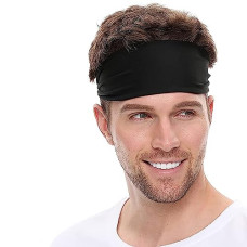 Deals, Discounts & Offers on Accessories - Boldfit Headband for Men & Women - Premium Head Band Strapless Sports Sweat Band for Gym, Runnig, Tennis, Badminton and Other Sports - Unisex Wearability Hair Band with Non-Slip & Quick Drying Head Bands