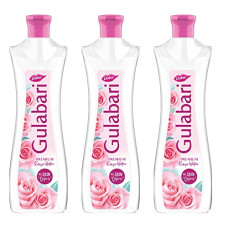 Deals, Discounts & Offers on Beauty Care - Dabur Gulabari Premium Rose Water - 400ml (Pack of 3) | With No Paraben | Cleanses, Hydrates & Moisturises Skin | Balances & Restores Skin's pH Levels | For All Skin Types