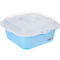Deals, Discounts & Offers on  - Nayasa Fruit & Vegetable Strainer - Blue (Plastic)
