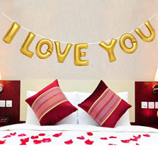 Deals and Offers on - AMFIN (17 Inch) Alphabet Letter I Love You Foil Balloon - Golden Deals, Discounts & Offers on - AMFIN (17 Inch) Alphabet Letter I Love You Foil Balloon - Golden