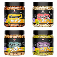 Deals and Offers on - Nature Purify Premium Nutty Mix Pack of Dry Fruit Combo 1KG 250G Almond + 250G Cashew + 250G Apricot + 250G Raisins Deals, Discounts & Offers on - Nature Purify Premium Nutty Mix Pack of Dry Fruit Combo 1KG 250G Almond + 250G Cashew + 250G Apricot + 250G Raisins